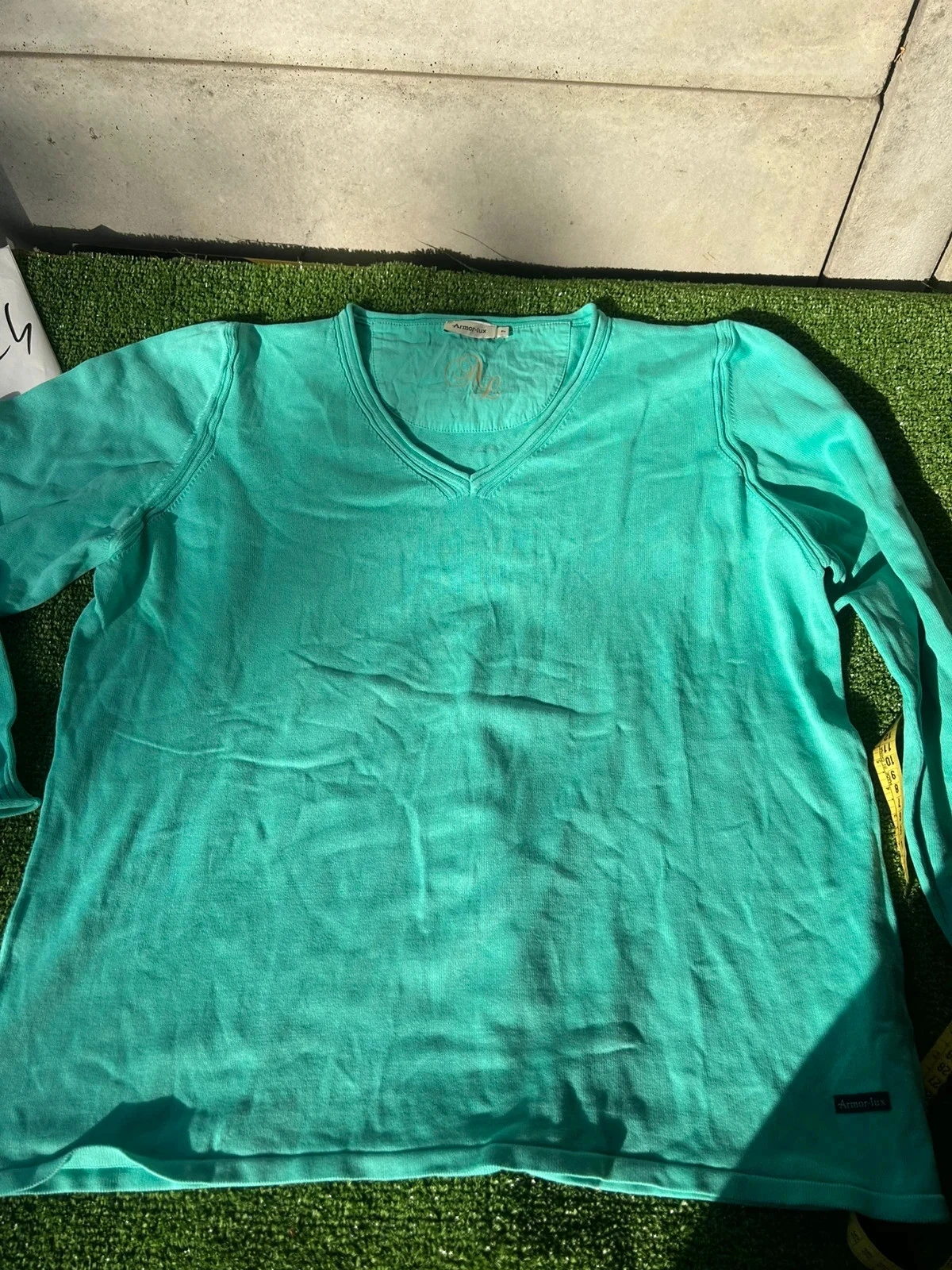 Groene trui met capuchon Armor-Lux – photo 2